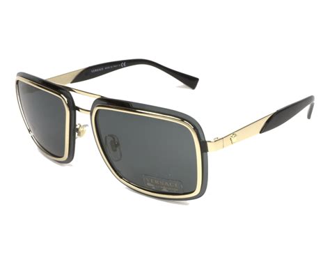 lentes versace de hombre plateados 2166|authentic versace men's sunglasses.